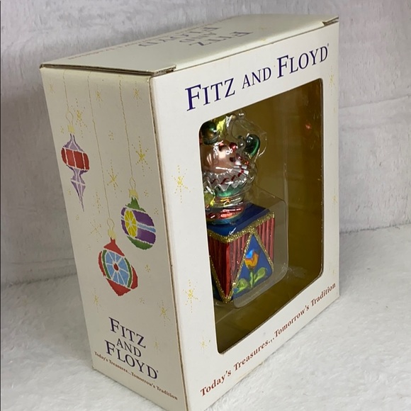 Fitz and Floyd Vintage X-mas Jack in the Box - Picture 7 of 9